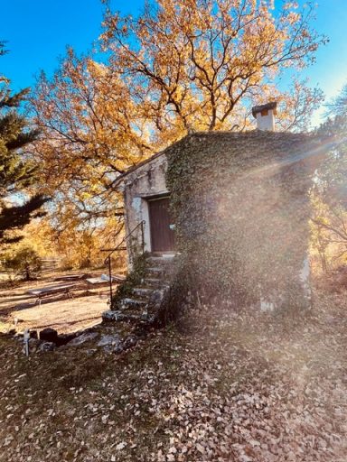 Maisonnette à l'automne 